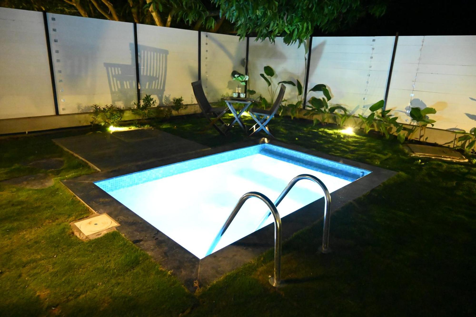 Aura Farms - Private Pool Cottages Rāmanagaram Exterior foto